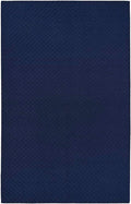 Garland Rug Town Square Navy Blue 6 ft x 9 ft Non Slip Area Rug