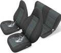 GIANT PANDA Neoprene Seat Covers for Jeep Wrangler TJ (1997-2002)