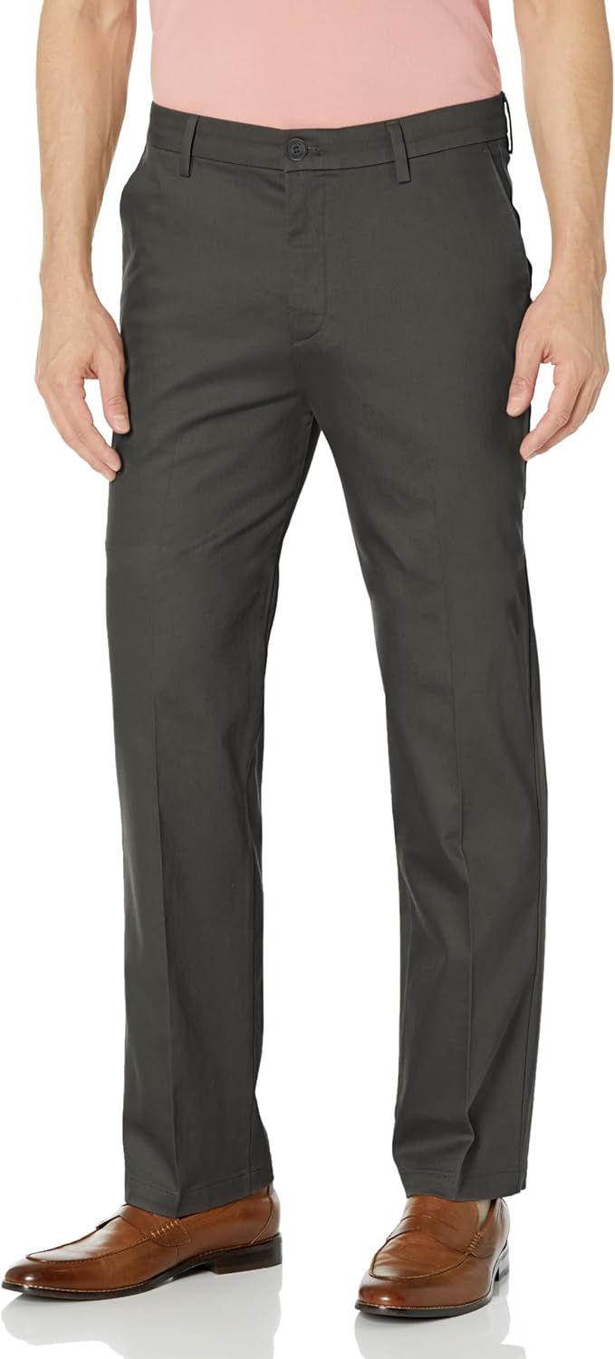 DOCKERS Men's Straight Fit Signature Iron Free Khaki Pants