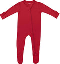 KYTE BABY Unisex Zipper Footies 0-24 Months - Soft Bamboo Blend