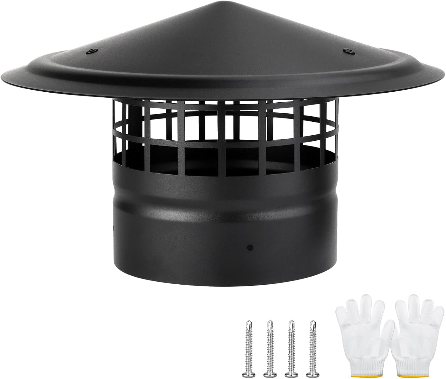 6 Inch Round Chimney Cap for Better Ventilation and Protection