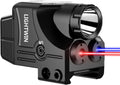 Red Blue Purple Laser Beams for Pistols - 800 Lumens Tactical Combo