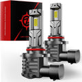 9005 LED Bulbs 40000LM 6000K Cool White - Real 1:1 Mini Size