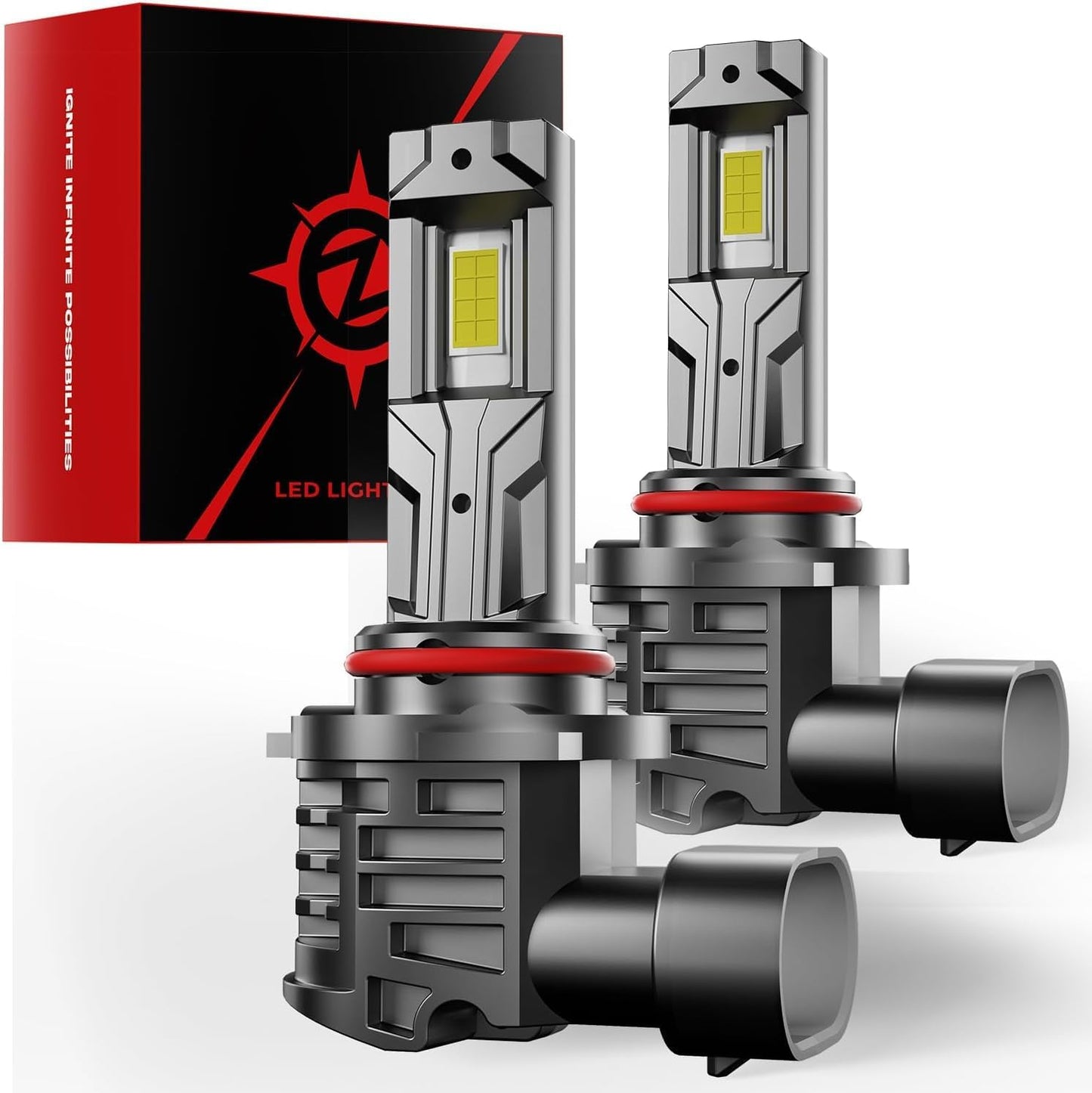 9005 Led Bulbs with 40000lm Brightness for Safe Night Driving