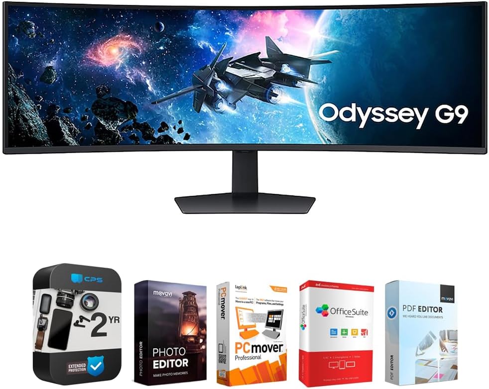 Samsung 49 Odyssey G9 Ultimate Gaming Bundle
