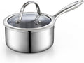 Cooks Standard Stainless Steel Saucepan with Lid for Cooking