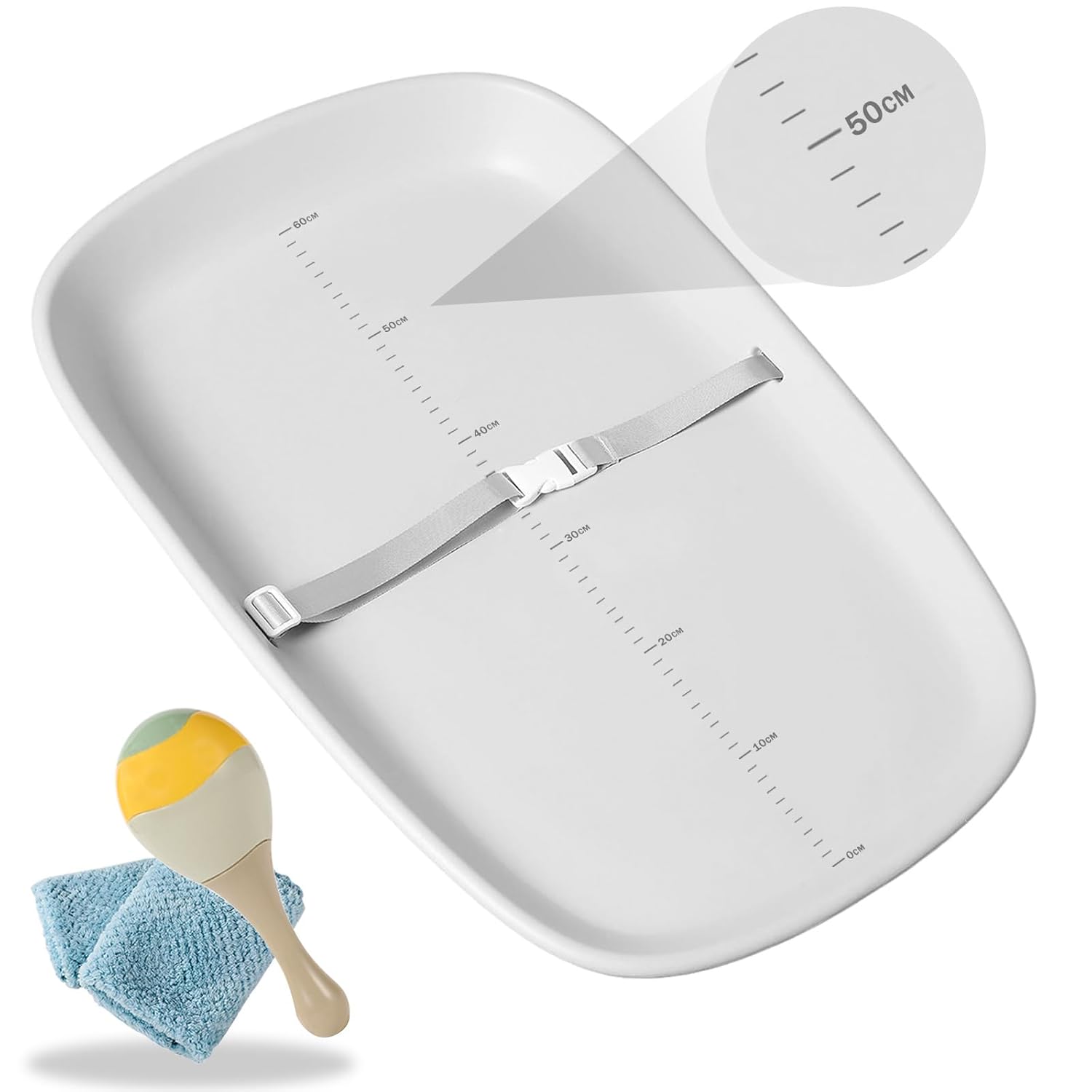 Babylush Non-Slip Changing Pad: Waterproof, Lightweight & Portable!