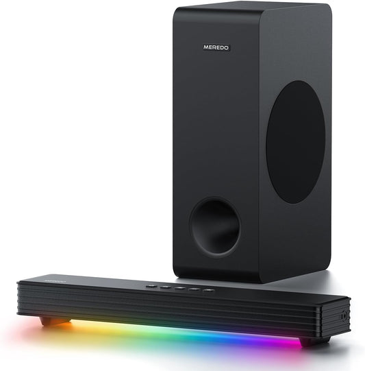 Immersive Surround Sound with MEREDO 3.1CH Soundbar