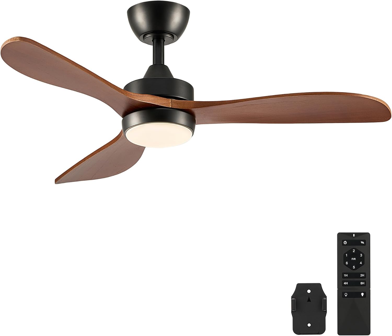 VONLUCE 42 Inch Ceiling Fan with Lights and Remote Control