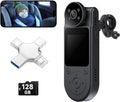 Wireless Baby Car Camera 2K WiFi with 128G TF Card - Clear Rear-Facing