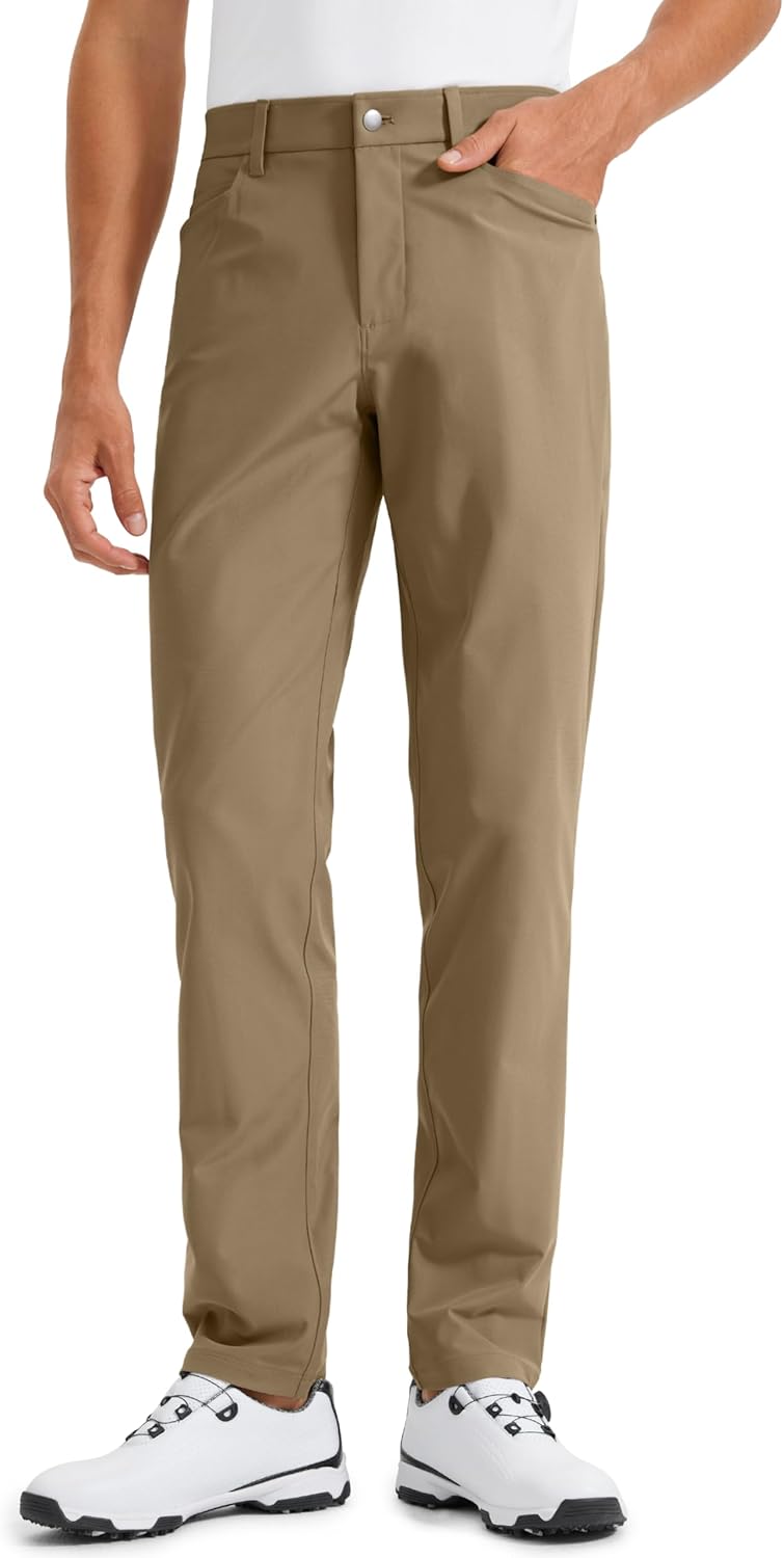 CRZ YOGA All Day Comfy 5-Pocket Golf Pants for Men Review