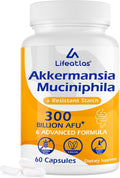 GLP-1 Supplement Probiotic 300B AFU Akkermansia - Daily Gut Support
