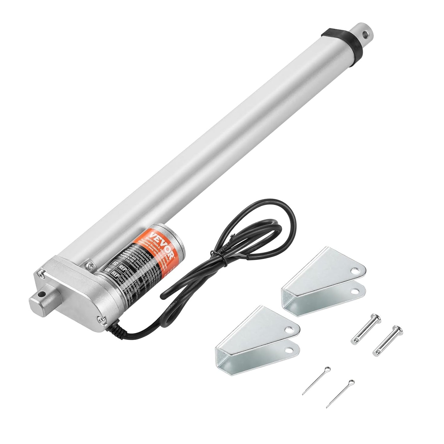 VEVOR Linear Actuator 12V 12 Inch High Load 330lbs Precision Control