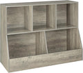 DINZI LVJ Toy Storage Organizer Kids Bookshelf - Stable 5-Cubby Shelf