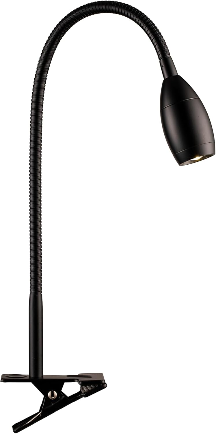O'Bright Lumos Clip-on Lamp: Zoomable, Dimmable, Flexible Design