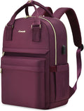 LOVEVOOK Laptop Backpack for Women with USB Port and Style