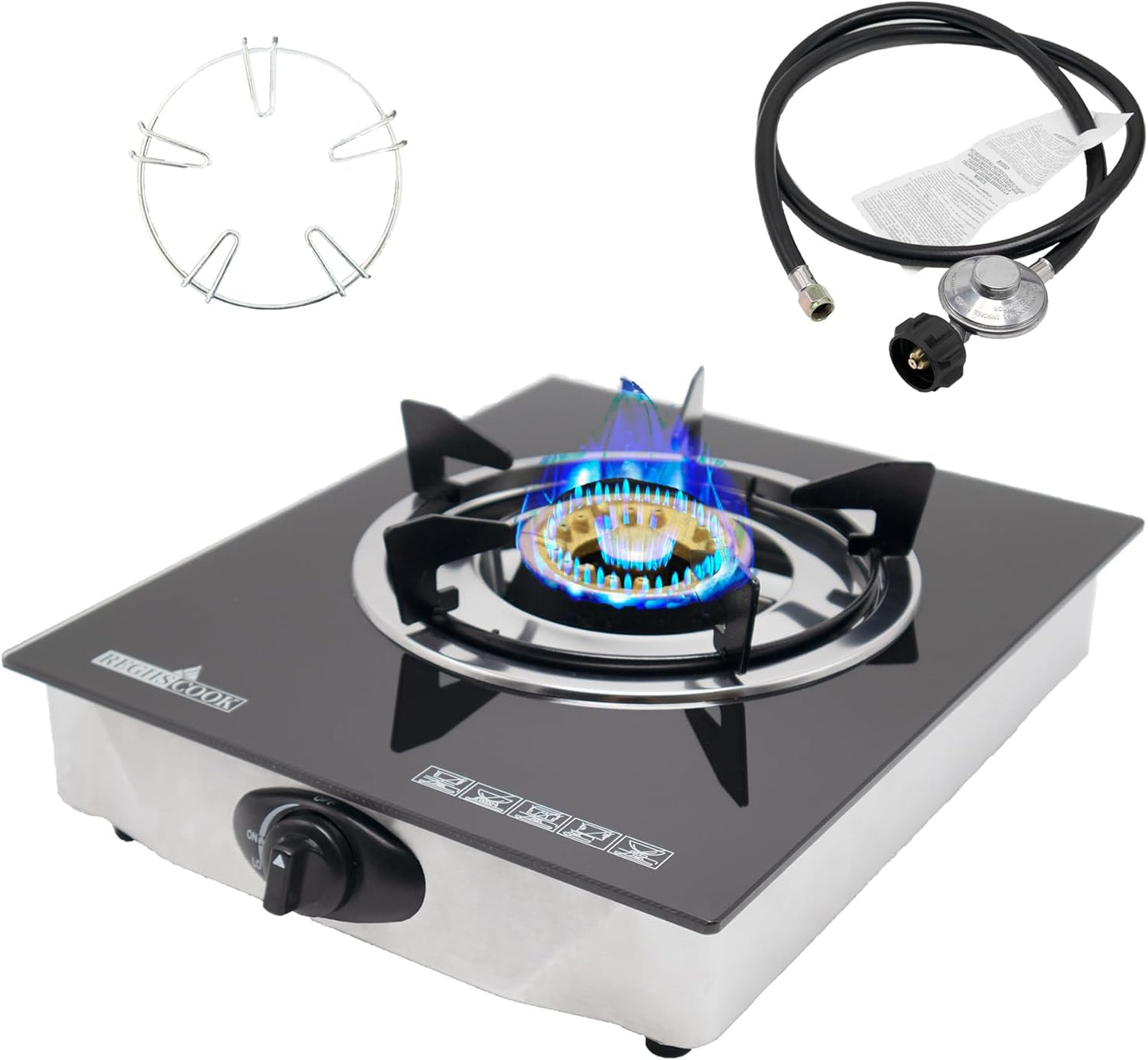 RegiisCook Portable Gas Stove - Instant Cooking Power!