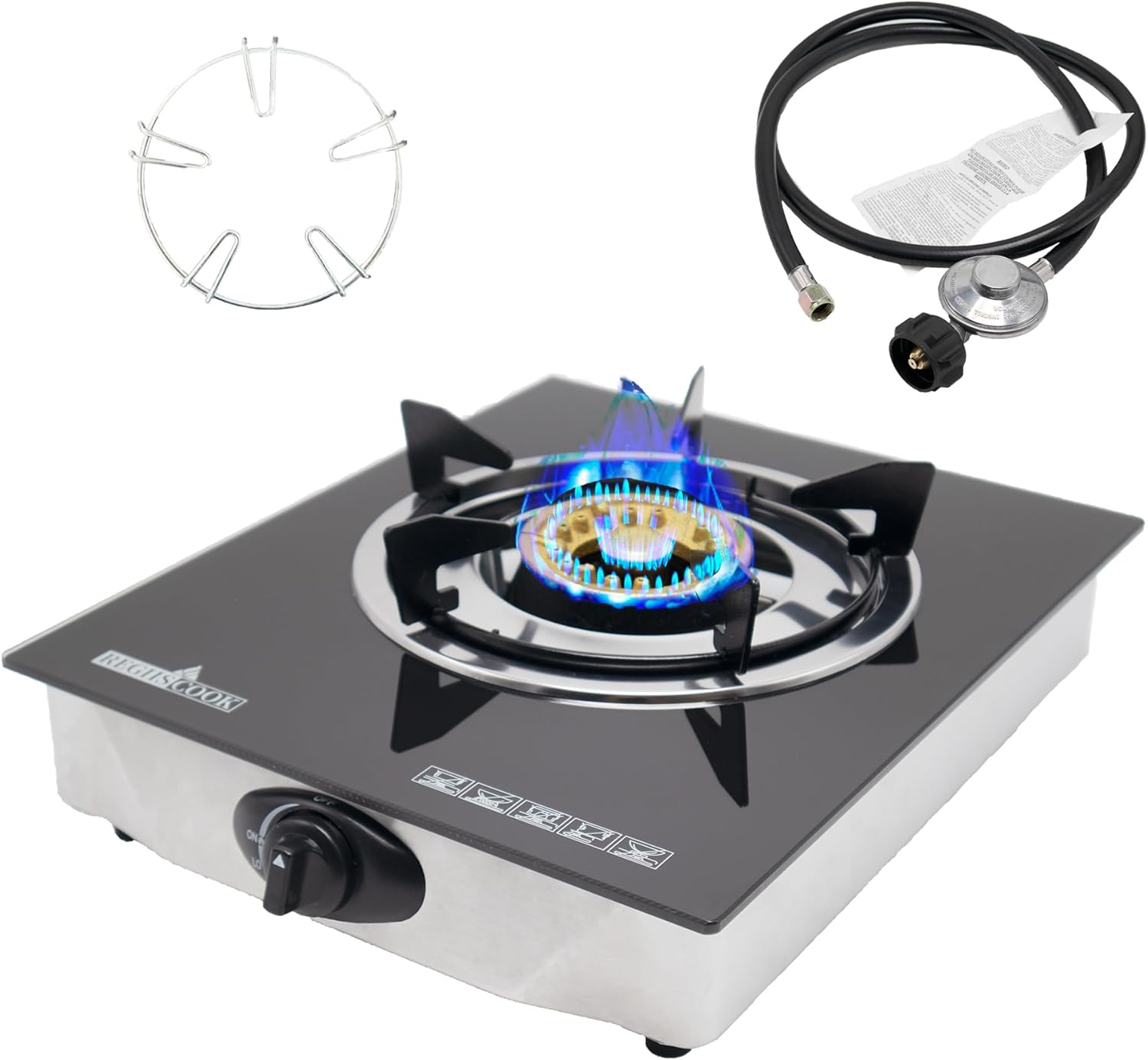 RegiisCook Portable Gas Stove - Instant Cooking Power!