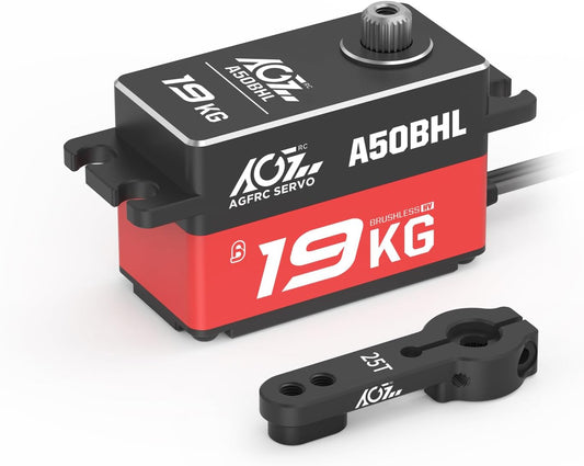 AGFRC 19KG Low-Profile Digital Servo for RC Cars and Trucks
