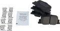 TRQ Rear Brake Pads Ceramic Compatible with 2000-2010 Toyota/Lexus