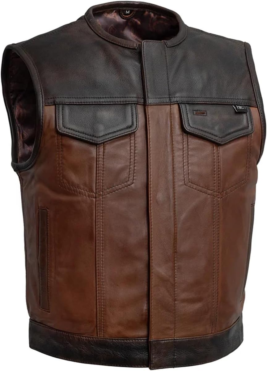 Lowside Mens Motorcycle Biker Riding Vest for Ultimate Comfort