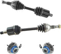 Front Drivetrain Kit CV Axle & Wheel Hub Bearing Assembly - Direct Fit