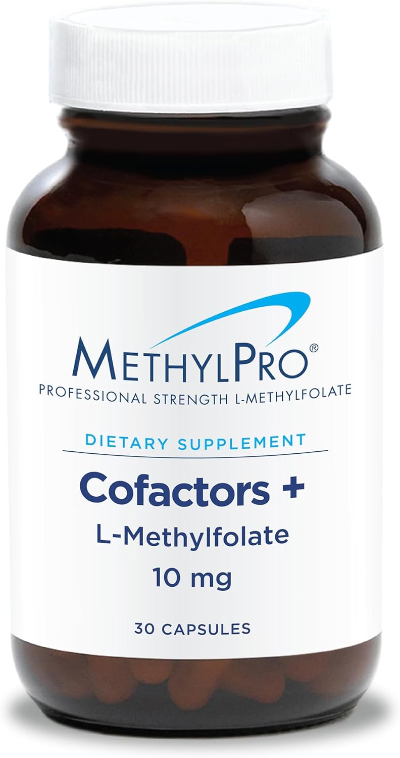 MethylPro L-Methylfolate 10 mg Supplement for Brain Health