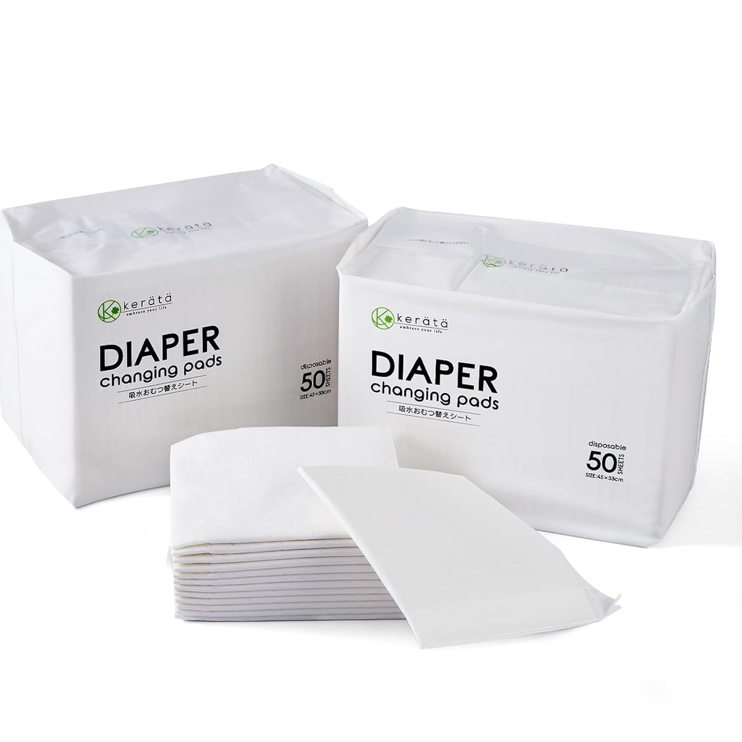 100 Pack Ultra Absorbent Baby Changing Pads