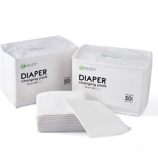 100 Pack Ultra Absorbent Baby Changing Pads