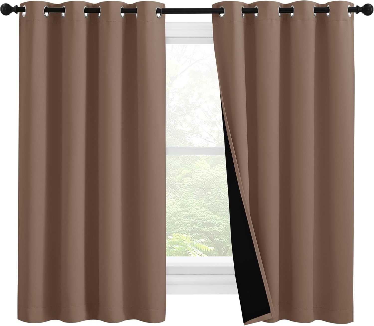 NICETOWN Full Blackout Curtain Panels for Ultimate Privacy