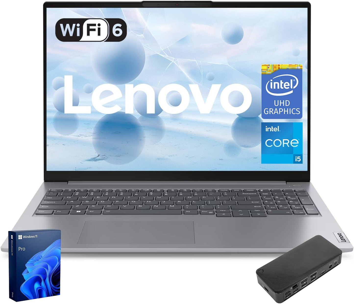 Lenovo ThinkBook 16 Business Laptop with 8-Core Intel i5 Processor