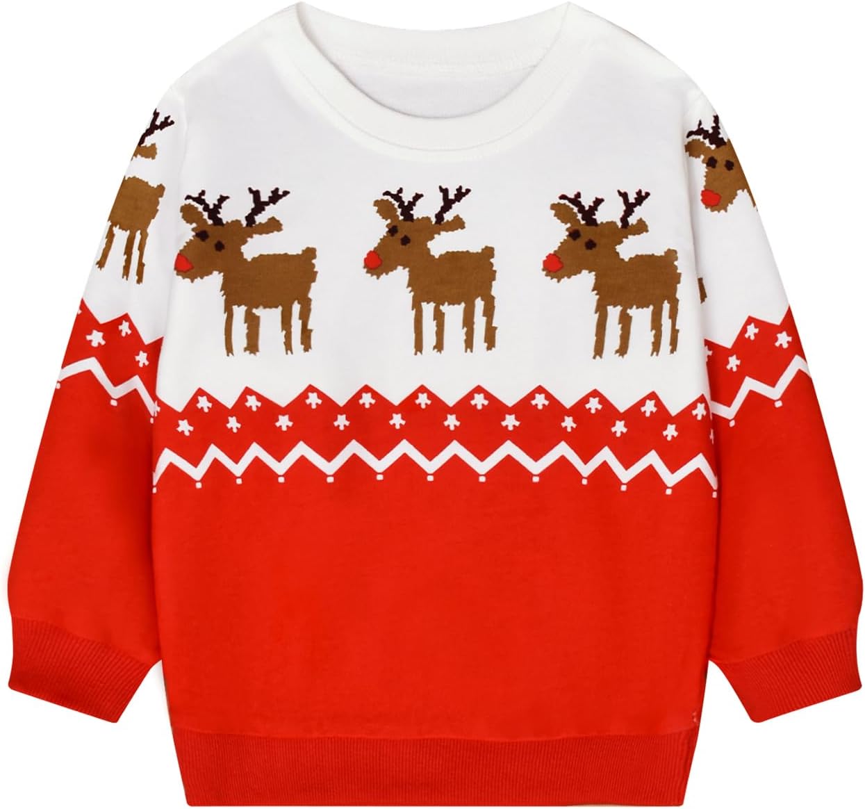 HILEELANG Toddler Crewneck Sweatshirt | Cozy Cotton Pullover