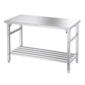 Commercial Stainless Steel Table - Heavy Duty 48x24