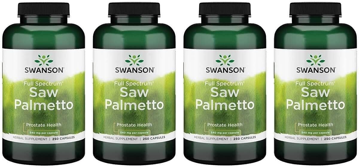 Swanson Saw Palmetto Capsules for Prostate and Hair Health