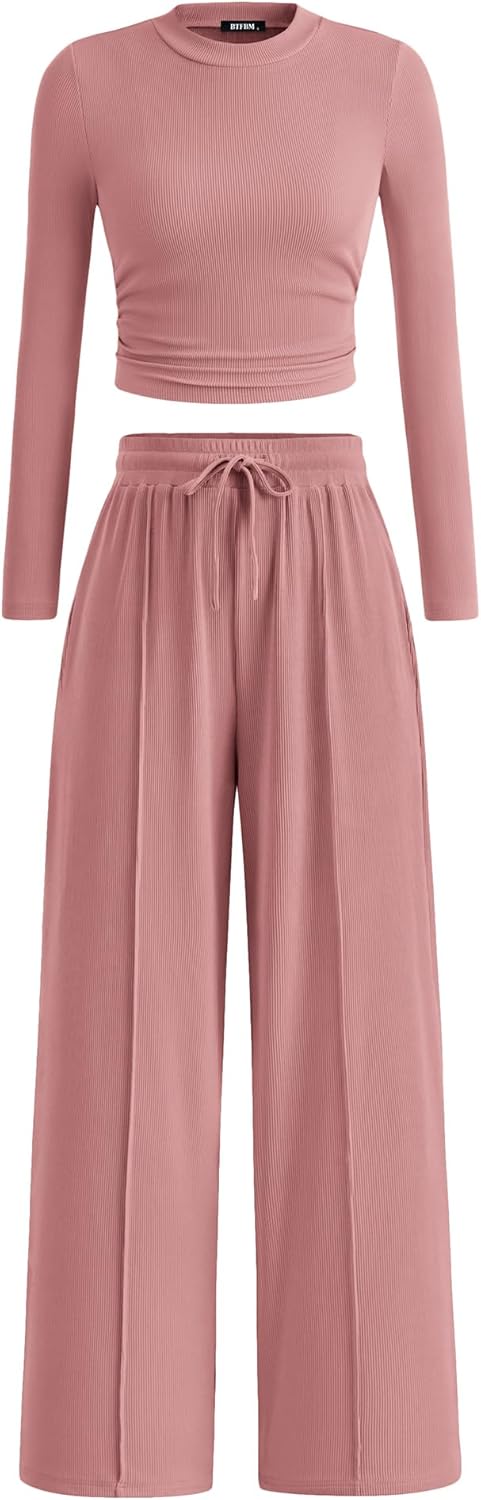 BTFBM Casual 2 Piece Sets For Women Fall Outfits 2025 Review