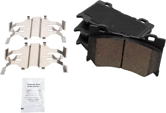 TRQ Front Brake Pads Ceramic for INFINITI and Nissan Vehicles