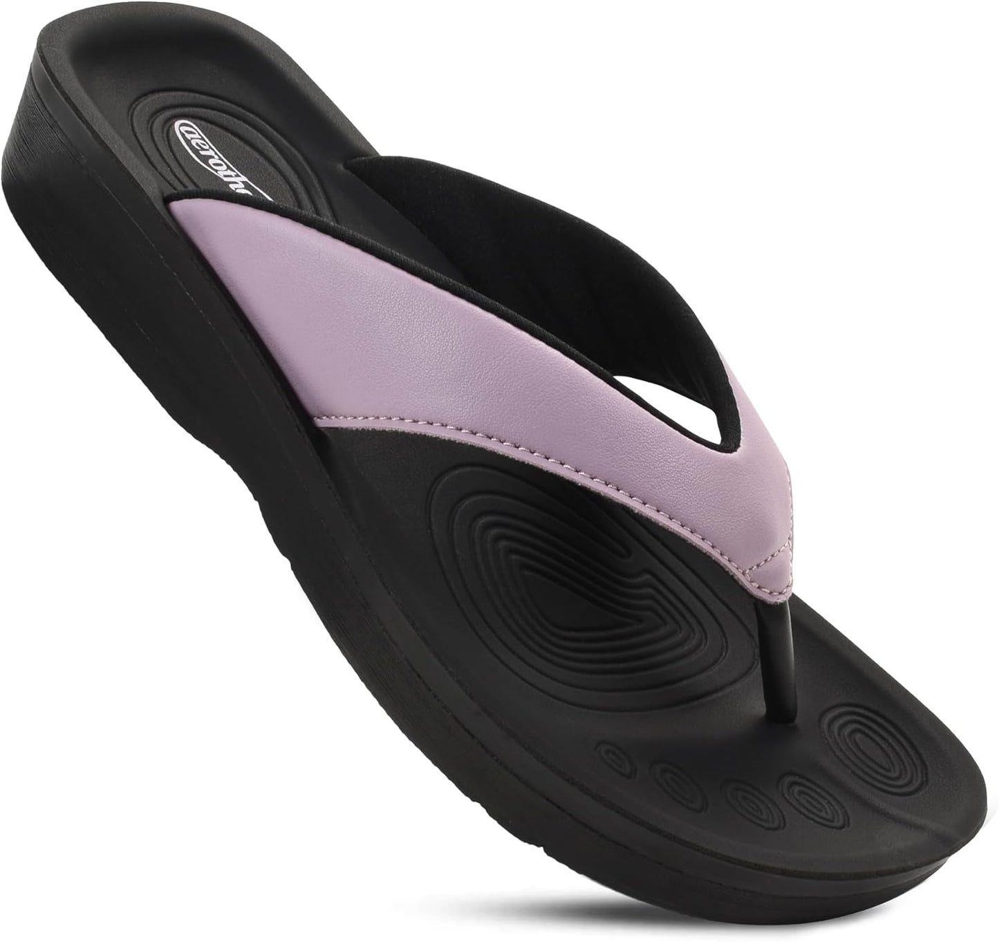 AEROTHOTIC Arch Support Flip Flops for Women - Stylish Comfort
