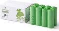 SUPERBIO 33 Gallon Compostable Yard Waste Bags - Heavy Duty Bulk Pack