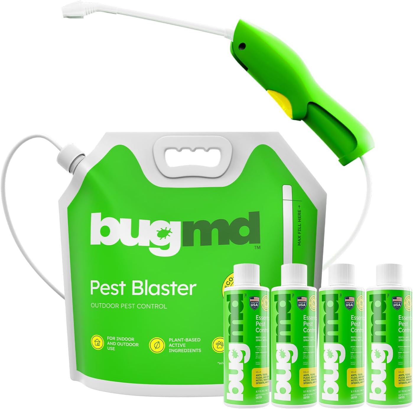 BugMD Blaster Kit - Essential Oil Pest Control for Home Use