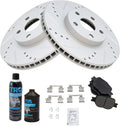 Front Performance Brake Pad & Rotor Kit for Scion tC and Toyota Celica