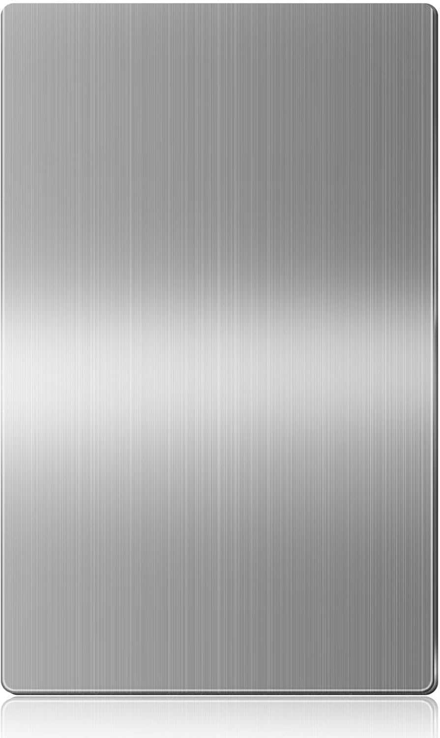 Stainless Steel Backsplash Panel for Hand Dryers - 24 x 16 in