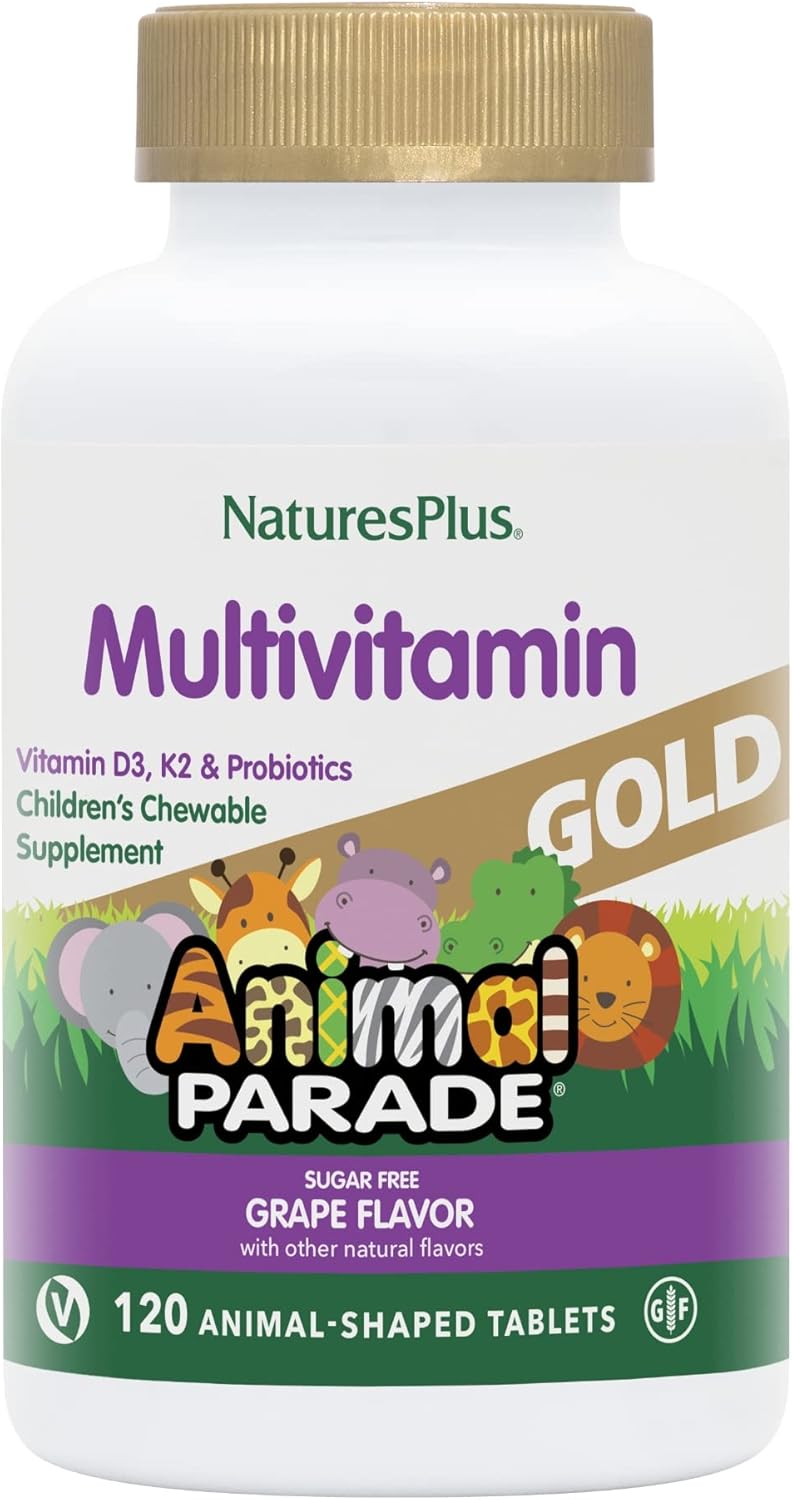 Animal Parade Gold Children's Multivitamin - Grape Flavor