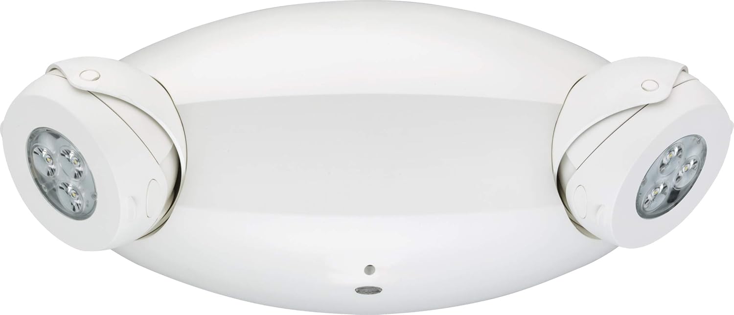 Lithonia Lighting Quantum Emergency Light with Dual Lamp Heads