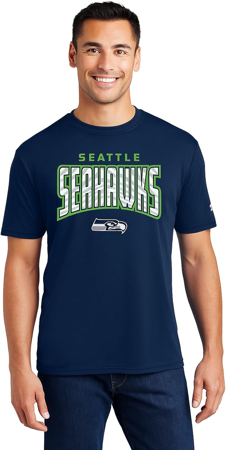 Zubaz NFL Teams Men's Short Sleeve Graphic T-Shirt for Fans