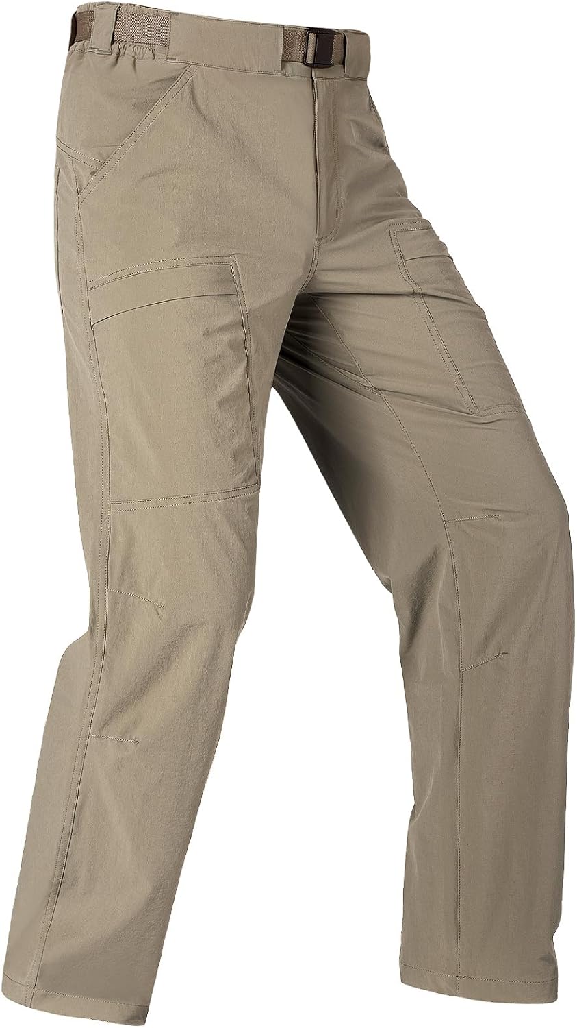 FREE SOLDIER Men's Lightweight Waterproof Hiking Cargo Pants