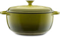Mercer Culinary Enameled Cast Iron Round Dutch Oven, 6 qt - Durable