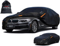 Kayme 7 Layers Heavy Duty Car Cover for Sedan - All Weather Protection