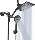 Shower Head 10 High Pressure Rainfall Combo with Handheld - Adjustable