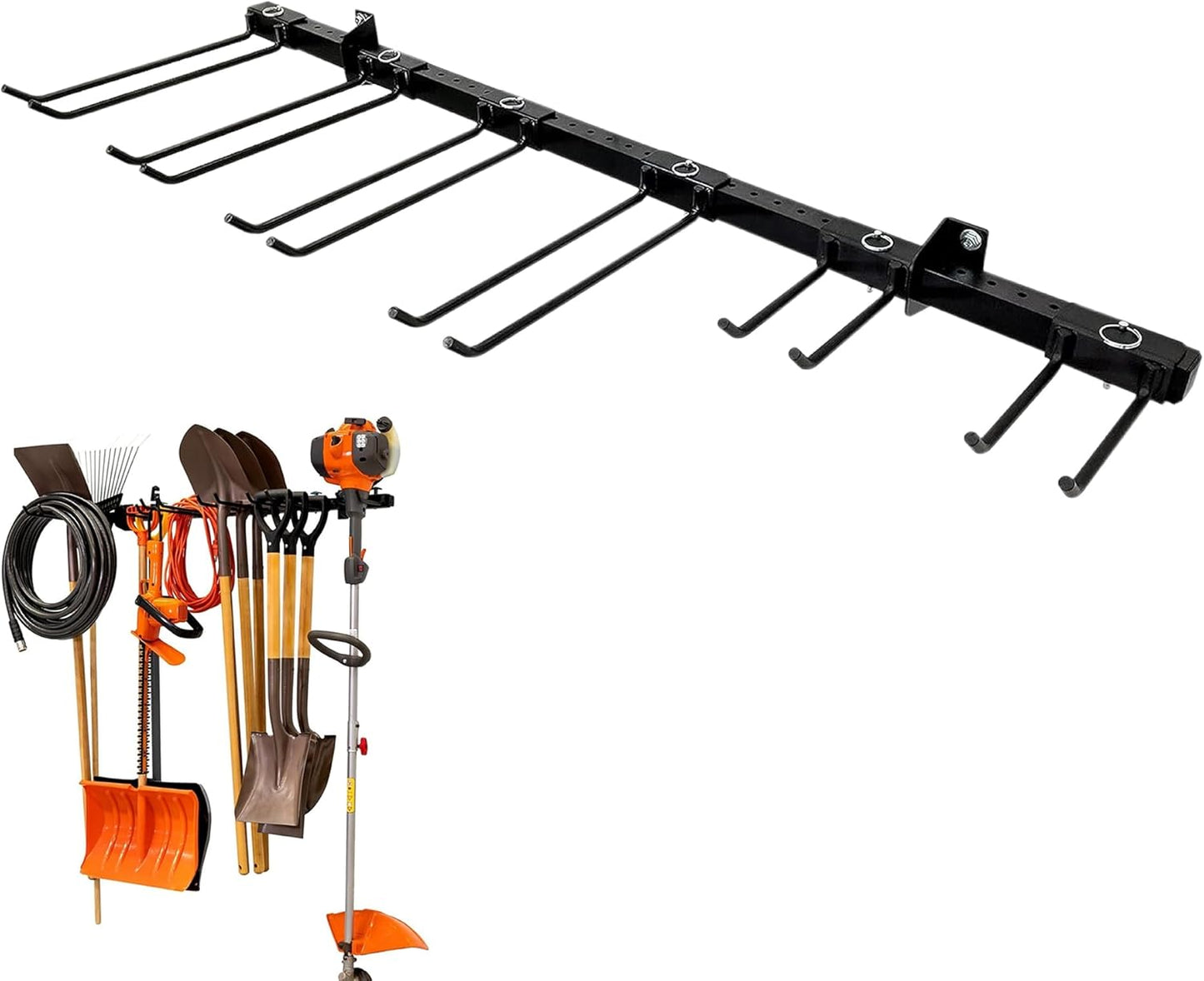 Heavy Duty Garage Tool Organizer Wall Mount for Maximum Storage