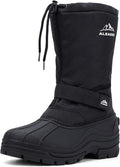Men's Winter Waterproof Insulated Shell Snow Boots - Warm Comfort